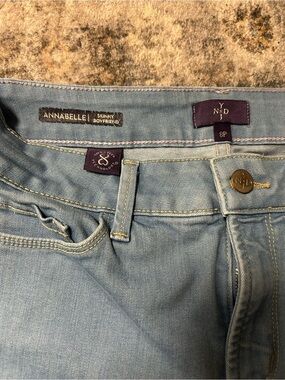 NYDJ Annabelle Light Blue Skinny Boyfriend Jeans